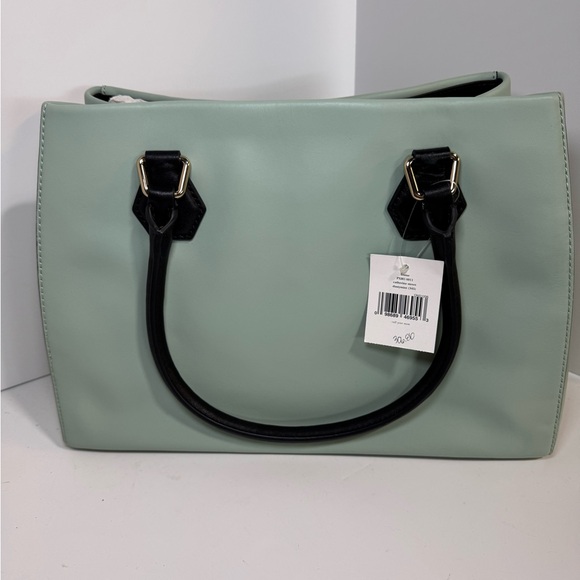 Kate Spade Louise Catherine Street Mint Green Tote Bag